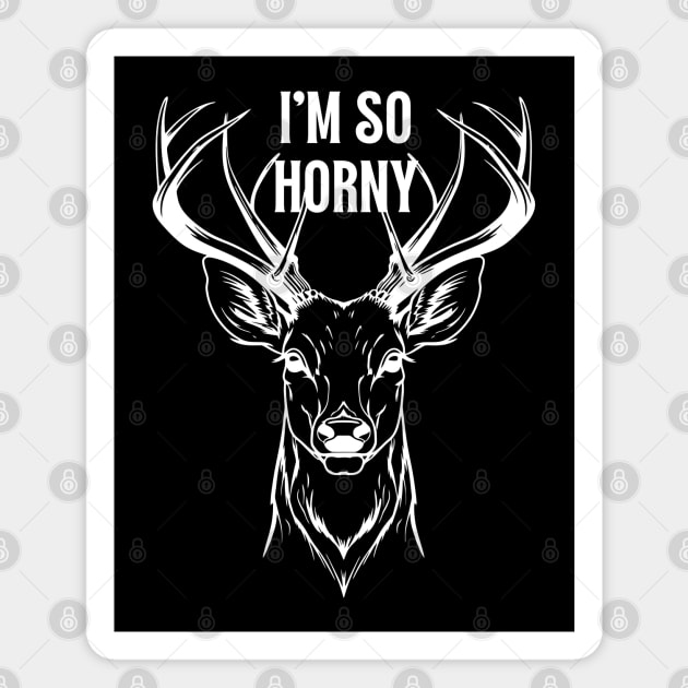 So Horny Magnet by Low Life Shirts
